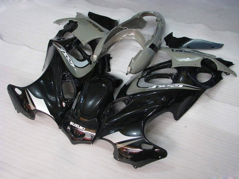 Suzuki GSX600F Katana Fairings (1998-2006) Black, Gray at KingsMotorcycleFairings.com