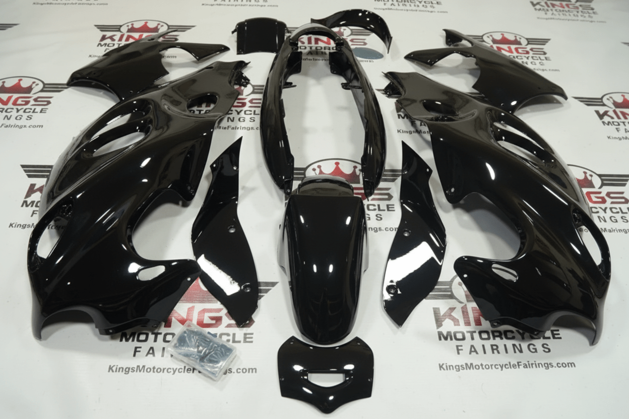 Suzuki GSX600F Katana Fairings (1998-2006) Black at KingsMotorcycleFairings.com