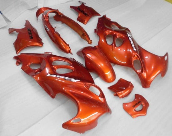 Suzuki GSX600F Katana Fairings (1998-2006) Candy Orange, White at KingsMotorcycleFairings.com
