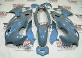 Suzuki GSX600F Katana Fairings (1998-2006) Gray, Blue Chameleon at KingsMotorcycleFairings.com