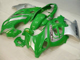 Suzuki GSX600F Katana Fairings (1998-2006) Green, Silver at KingsMotorcycleFairings.com