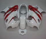 Suzuki GSX600F Katana Fairings (1998-2006) White, Red at KingsMotorcycleFairings.com