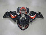 Suzuki GSX650F Fairings (2007-2015) Black, Candy Orange, Silver at KingsMotorcycleFairings.com