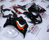 Suzuki GSX650F Fairings (2007-2015) Black, Orange, Silver at KingsMotorcycleFairings.com