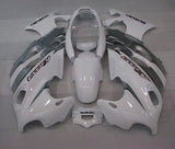 Suzuki GSX750F Katana Fairings (1998-2006) White, Gray at KingsMotorcycleFairings.com