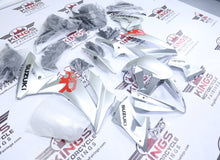 Suzuki GSX8R Fairing Kit (2024-2025) Gloss Silver, Black, Red at KingsMotorcycleFairings.com