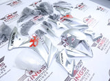 Suzuki GSX8R Fairing Kit (2024-2025) Silver Matte, Black, Red at KingsMotorcycleFairings.com