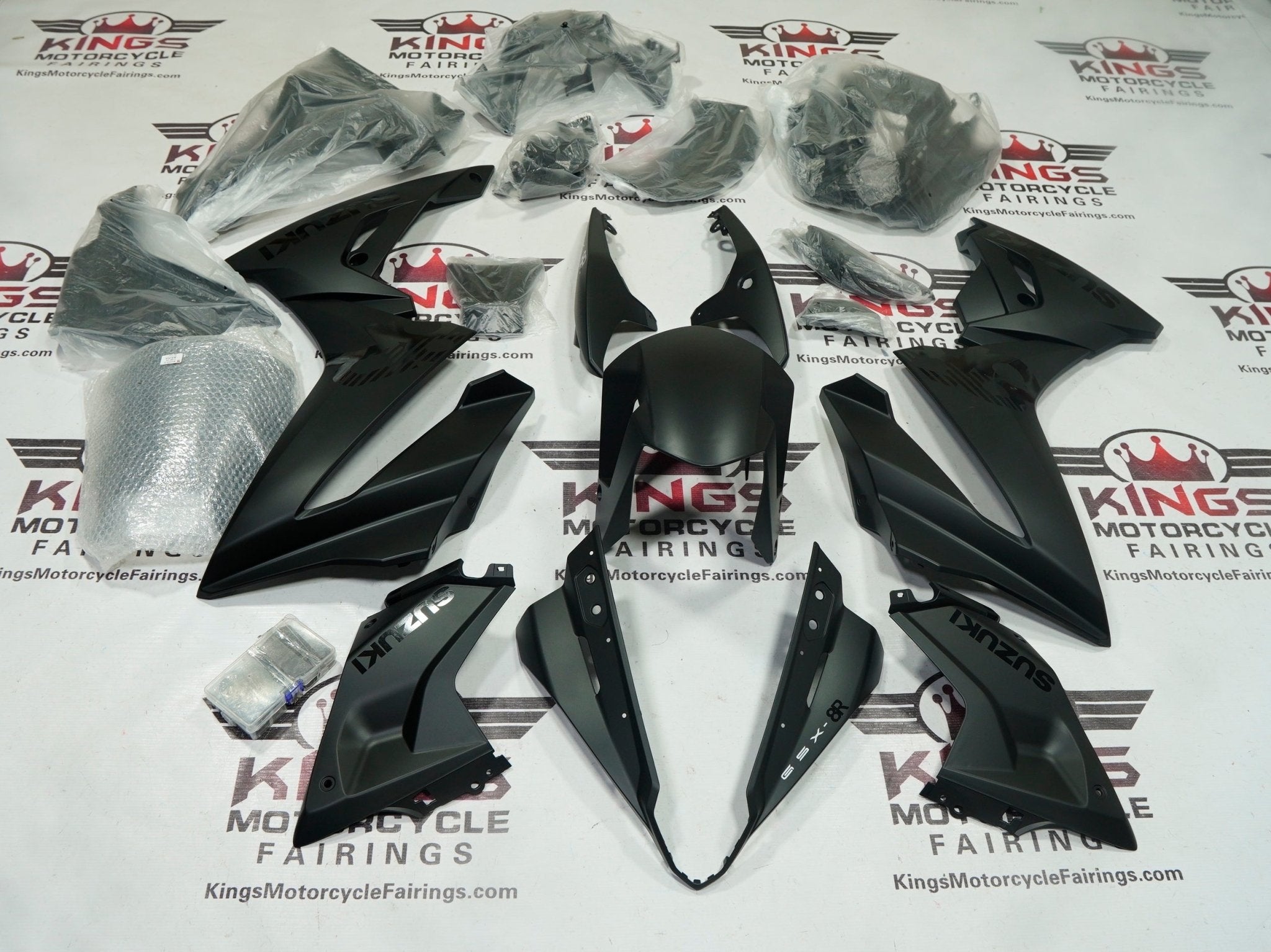 Suzuki GSX-8R Fairings (2024-2025) Black | Kings Motorcycle