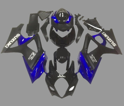Suzuki GSXR1000 Fairings (2007-2008) Black, Blue, Matte Black, Gray from KingsMotorcycleFairings.com