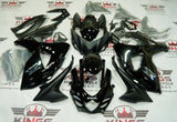 Suzuki GSXR1000 Fairing Kit (2009-2016) Black, Chrome, Gray at KingsMotorcycleFairings.com