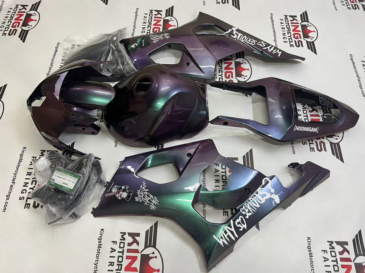 Suzuki GSXR1000 Fairing Set (2003-2004) Chameleon Purple, Gray, Joker at KingsMotorcycleFairings.com
