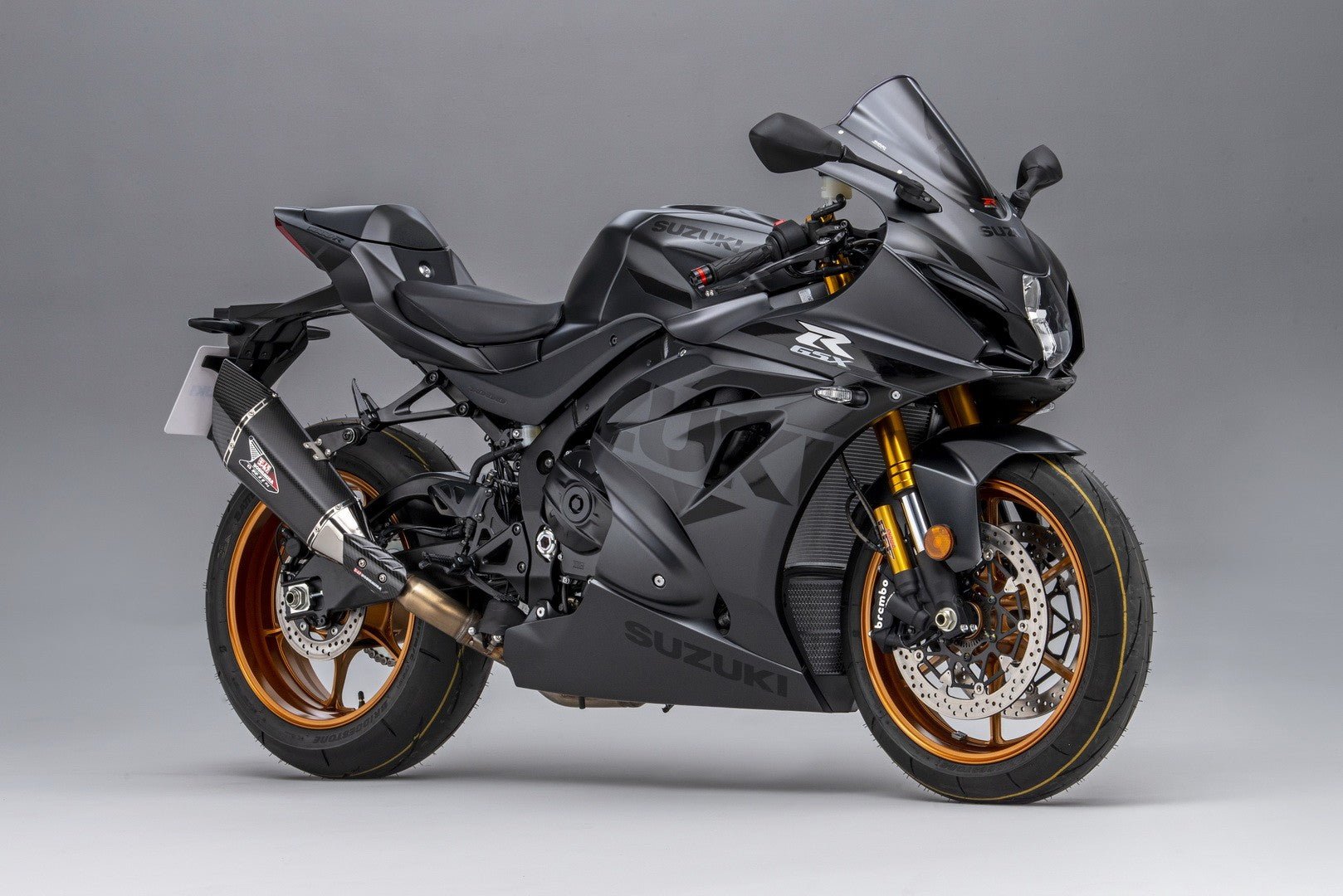 Suzuki GSXR1000 Fairing Set (2005-2006) Matte Black, Black Phantom at KingsMotorcycleFairings.com