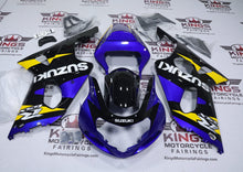 Suzuki GSXR1000 Fairings (2000-2002) Blue, Black, Yellow, White from KingsMotorcycleFairings.com