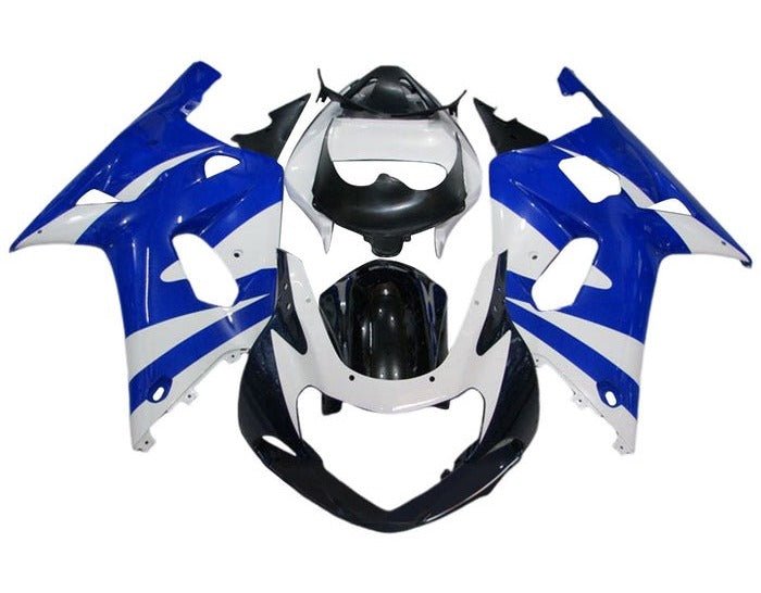 Suzuki GSXR1000 Fairings (2000-2002) Blue, White, Black, Dark Blue at KingsMotorcycleFairings.com