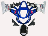 Suzuki GSXR1000 Fairings (2000-2002) Blue, White, Black at KingsMotorcycleFairings.com