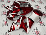 Suzuki GSX-R1000 Fairings (2000-2002) Candy Red, White at KingsMotorcycleFairings.com