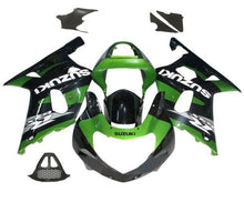 Suzuki GSXR1000 Fairings (2000-2002) Green, Black, Gray, White at KingsMotorcycleFairings.com