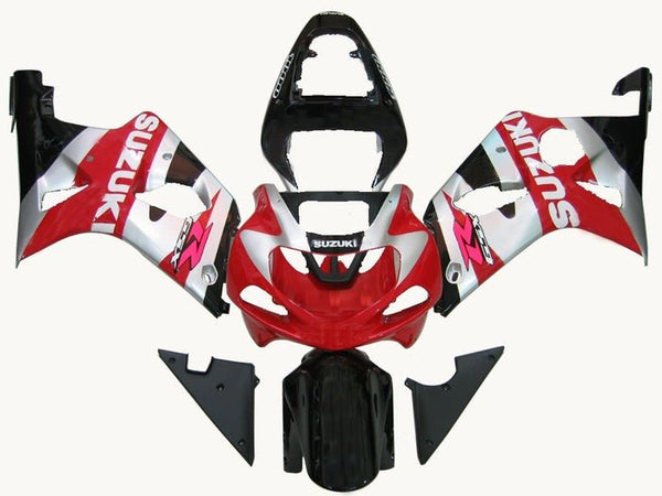 Suzuki GSXR1000 Fairings (2000-2002) Red, Black, Silver at KingsMotorcycleFairings.com