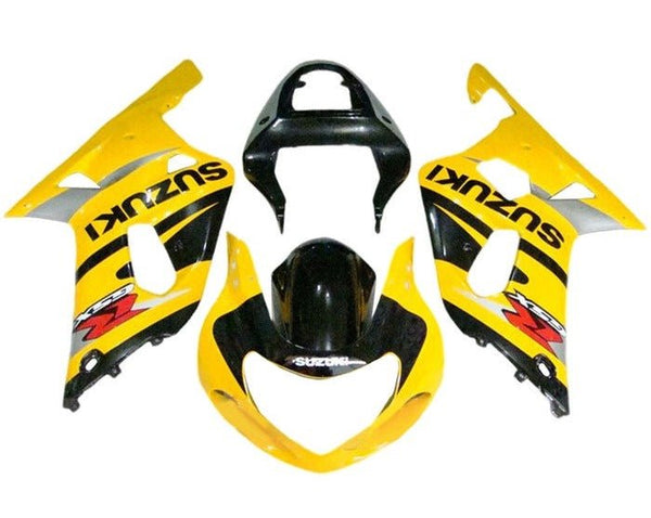 Suzuki GSXR1000 Fairings (2000-2002) Yellow, Black, Gray at KingsMotorcycleFairings.com