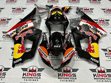 Suzuki GSXR1000 Fairings (2003-2004) Black Redbull Repsol at KingsMotorcycleFairings.com