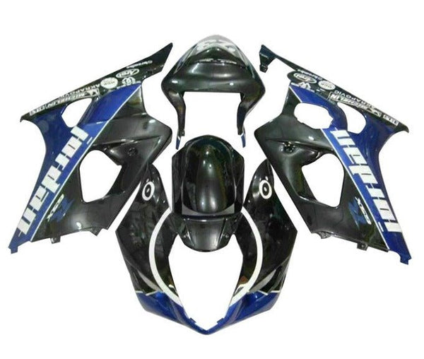 Suzuki GSXR1000 Fairings (2003-2004) Black, Blue, White, Jordan at KingsMotorcycleFairings.com