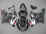 Suzuki GSXR1000 Fairings (2003-2004) Black, Gray, Silver, Red at KingsMotorcycleFairings.com