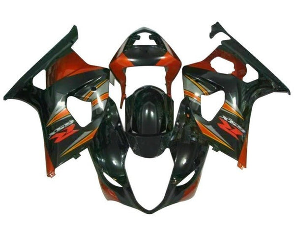 Suzuki GSXR1000 Fairings (2003-2004) Black, Red, Gray, Yellow at KingsMotorcycleFairings.com