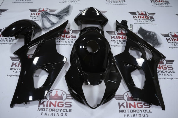 Suzuki GSXR1000 Fairings (2003-2004) Black at KingsMotorcycleFairings.com