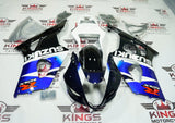 Suzuki GSXR1000 Fairings (2003-2004) Dark Blue, White, Black, Red at KingsMotorcycleFairings.com
