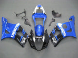 Suzuki GSXR1000 Fairings (2003-2004) Gloss Blue, Black, White at KingsMotorcycleFairings.com