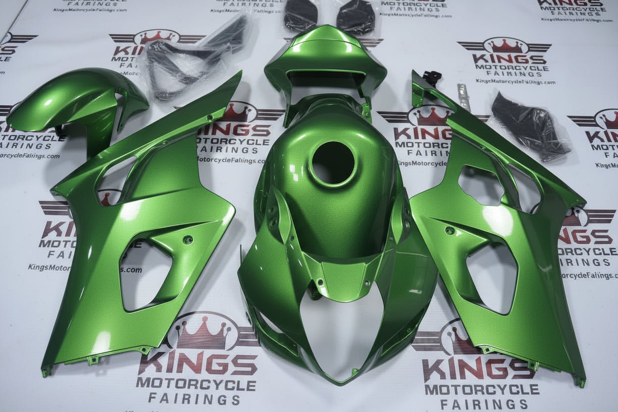 Suzuki GSXR1000 Fairings (2003-2004) Green at KingsMotorcycleFairings.com
