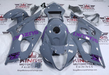 Suzuki GSXR1000 Fairings (2003-2004) Nardo Gray, Purple at KingsMotorcycleFairings.com