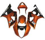 Suzuki GSXR1000 Fairings (2003-2004) Orange, Black, White at KingsMotorcycleFairings.com