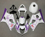 Suzuki GSXR1000 Fairings (2003-2004) White, Purple Corona at KingsMotorcycleFairings.com