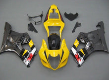 Suzuki GSXR1000 Fairings (2003-2004) Yellow, Dark Gray, Black, Silver at KingsMotorcycleFairings.com