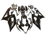 Suzuki GSXR 1000 Fairings (2005-2006) All Black at KingsMotorcycleFairings.com