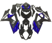 Suzuki GSXR 1000 Fairings (2005-2006) Black, Blue, Matte Black at KingsMotorcycleFairings.com