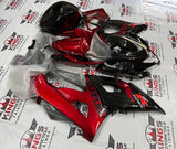 Suzuki GSXR 1000 Fairings (2005-2006) Black, Burgundy Dark Red at KingsMotorcycleFairings.com