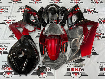 Suzuki GSXR1000 (2005-2006) Black & Candy Apple Red Fairings at KingsMotorcycleFairings.com