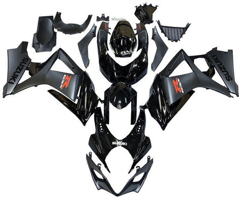 Suzuki GSXR 1000 Fairings (2005-2006) Black, Matte Black, White, Red at KingsMotorcycleFairings.com