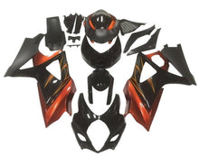 Suzuki GSXR 1000 Fairings (2005-2006) Black, Orange, Matte Black at KingsMotorcycleFairings.com