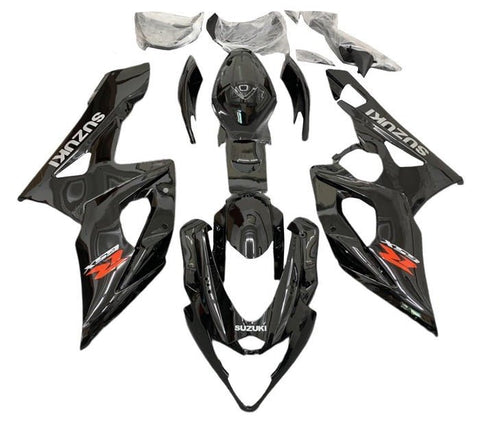 Suzuki GSXR 1000 Fairings (2005-2006) Black, Red, Gray at KingsMotorcycleFairings.com