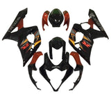 Suzuki GSXR 1000 Fairings (2005-2006) Black, Red, Yellow, Gray at KingsMotorcycleFairings.com