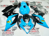 Suzuki GSXR1000 Fairings (2005-2006) Blue, Black, Yellow at KingsMotorcycleFairings.com