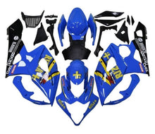Suzuki GSXR 1000 Fairings (2005-2006) Blue, Yellow, Black, White at KingsMotorcycleFairings.com