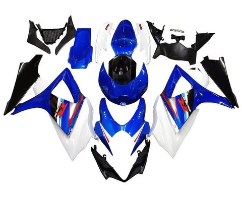 Suzuki GSXR 1000 Fairings (2005-2006) Gloss Blue, White, Black, Red at KingsMotorcycleFairings.com