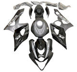 Suzuki GSXR 1000 Fairings (2005-2006) Gray, Black at KingsMotorcycleFairings.com
