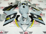 Suzuki GSXR1000 Fairings (2005-2006) Nardo Gray, Black, Neon Yellow at KingsMotorcycleFairings.com