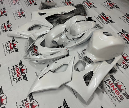 Suzuki GSXR 1000 Fairings (2005-2006) Pearl White at KingsMotorcycleFairings.com