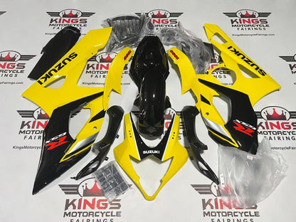 Suzuki GSXR1000 Fairings (2005-2006) Yellow, Black, Red, White at KingsMotorcycleFairings.com